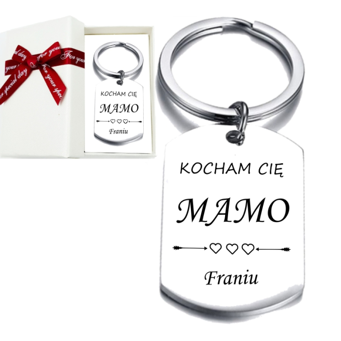 Breloczek do kluczy Z GRAWEREM dla MAMY
